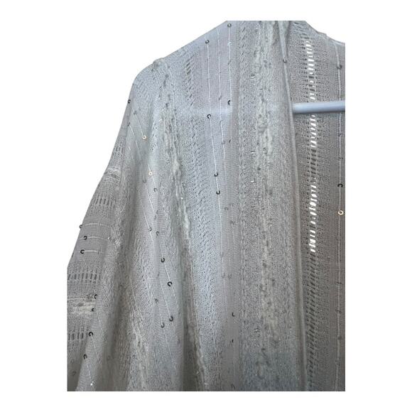 Steve Madden Boho Bohemian Kimono Blouse Cottage Indie Fairy Festival Hippie OS - Picture 5 of 7